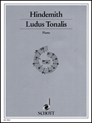 cover Ludus Tonalis piano sheet music cover